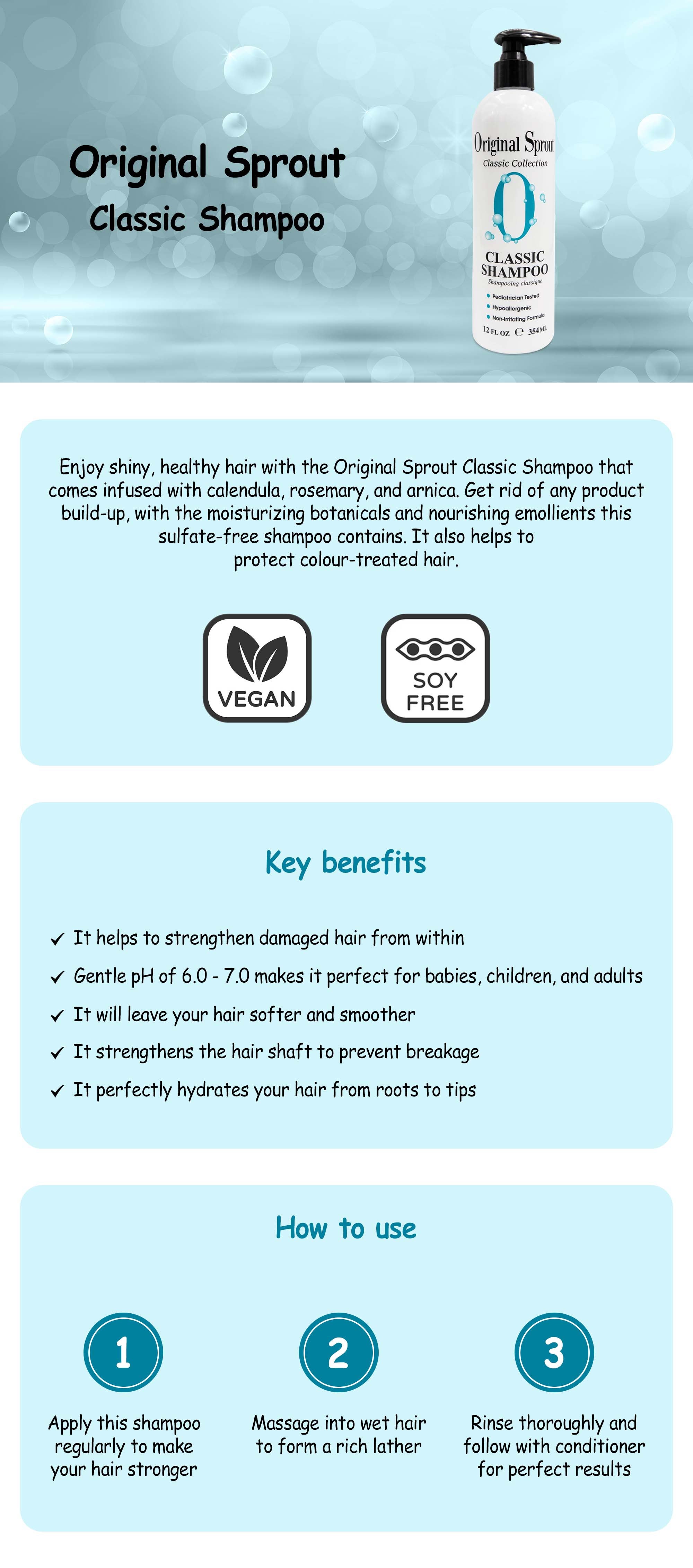 Pack Of 2 Classic Shampoo 708ml