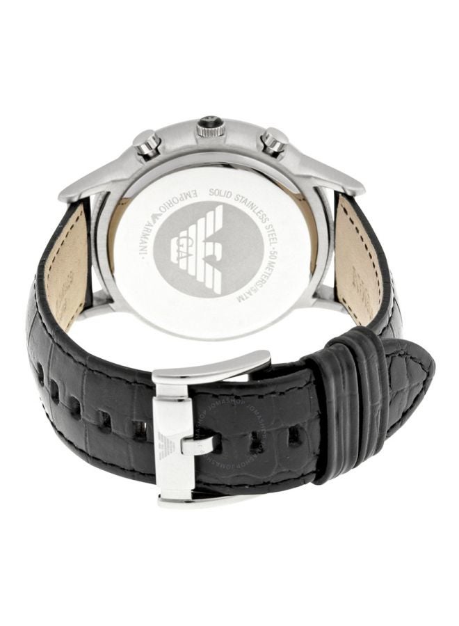 Men's Renato Water Resistant Analog Watch AR2447 - 43 mm - Black