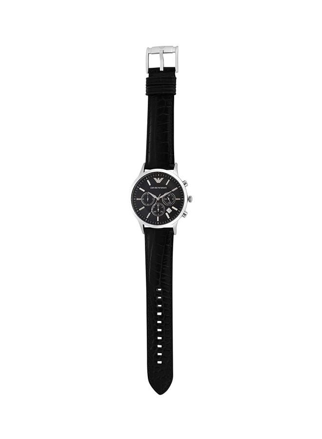 Men's Renato Water Resistant Analog Watch AR2447 - 43 mm - Black