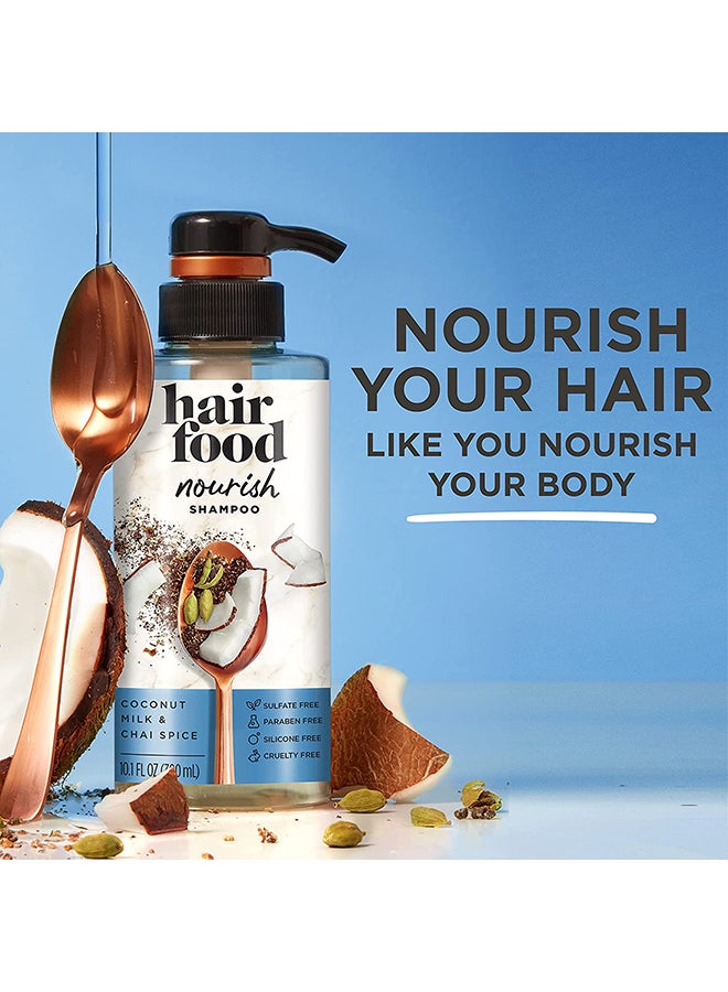 Sulfate Free Nourishing Shampoo With Coconut And Chai Spice 300ml
