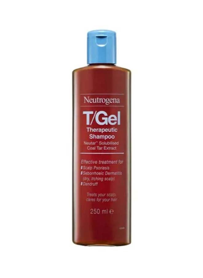 T/Gel Therapeutic Anti Dandruff Shampoo For Treats Itchy And Flaky Scalp Skin 250ml