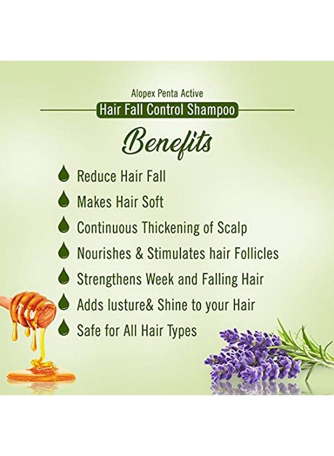 Alopex Absolute & Penta Active Shampoo For Acute Hair Fall & New Hair Growth Treatment Kit Enriched With Korean Red Ginseng