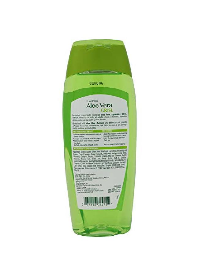 Aloe Vera Shampoo Moisturizing Shampoo With Aloe Vera Extract Parabenfree Hair Product For Soft And Shiny Hair 2Pack Of 13.5 Fl Oz Each 2 Bottles