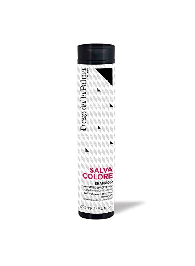 Salvacolore Antifading Protective Shampoo For Colortreated Or Highlighted Hair Prevents Fading And Prolongs Hair Color Protects Hair From External Aggressions 8.5 Oz