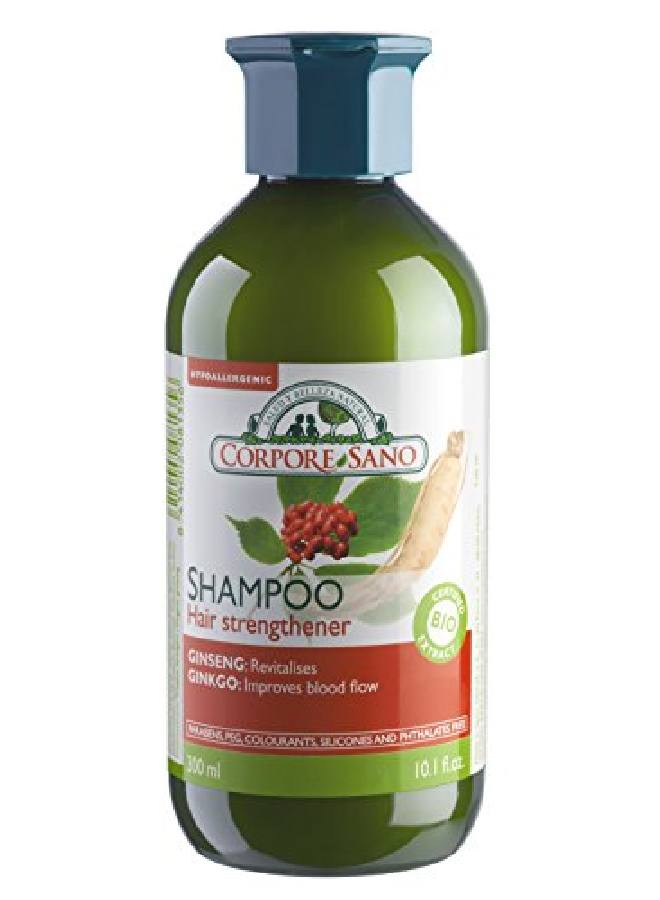 Gingsengginkgo And Eleuterococus Shampoocertified Organichypoallergenic300 Milim/101 Fl Oz