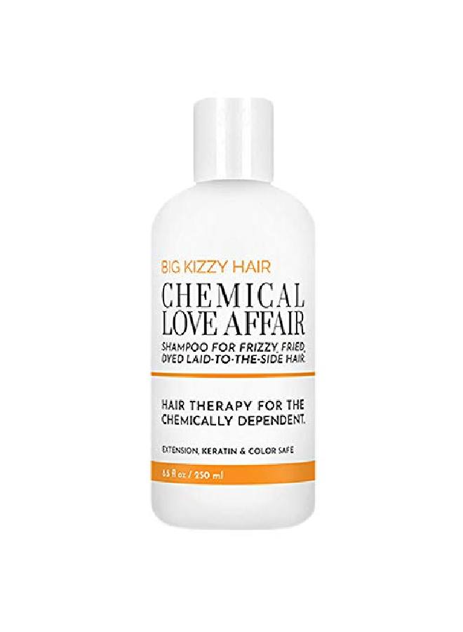 Chemical Love Affair Shampoo Damage Repair For Bleached Highlighted & Colored Hair Keratin & Rice Protein Treat Prevent & Soothe Dry Fragile Hair Extensions Color & Keratin Safe