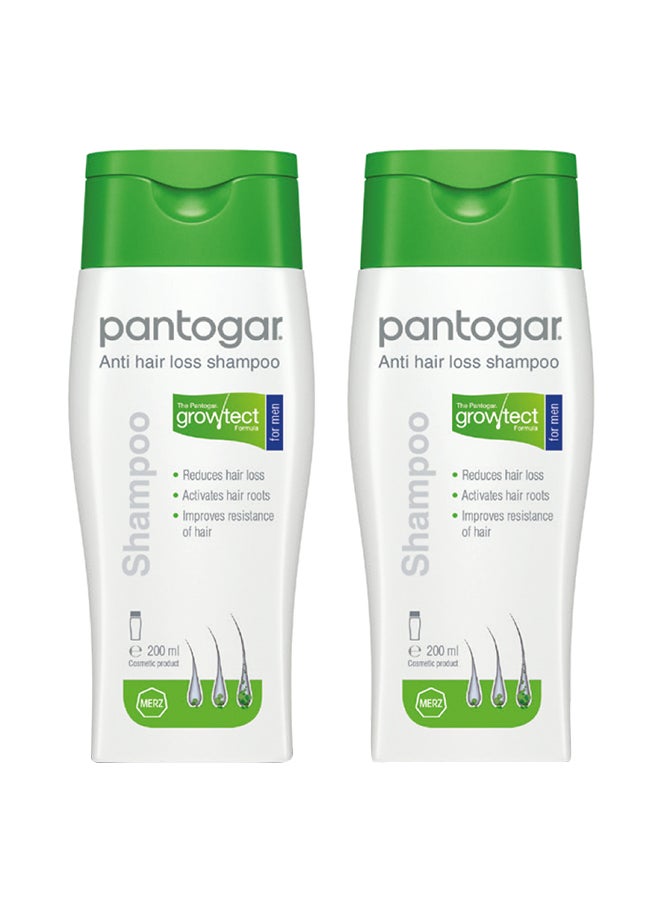 Pack Of 2 Anti Hair Loss Shampoo 200ml