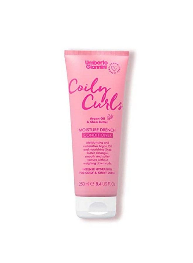 Coily Curls Conditioner Vegan & Cruelty Free Moisturizing Conditioner For Curly Hair