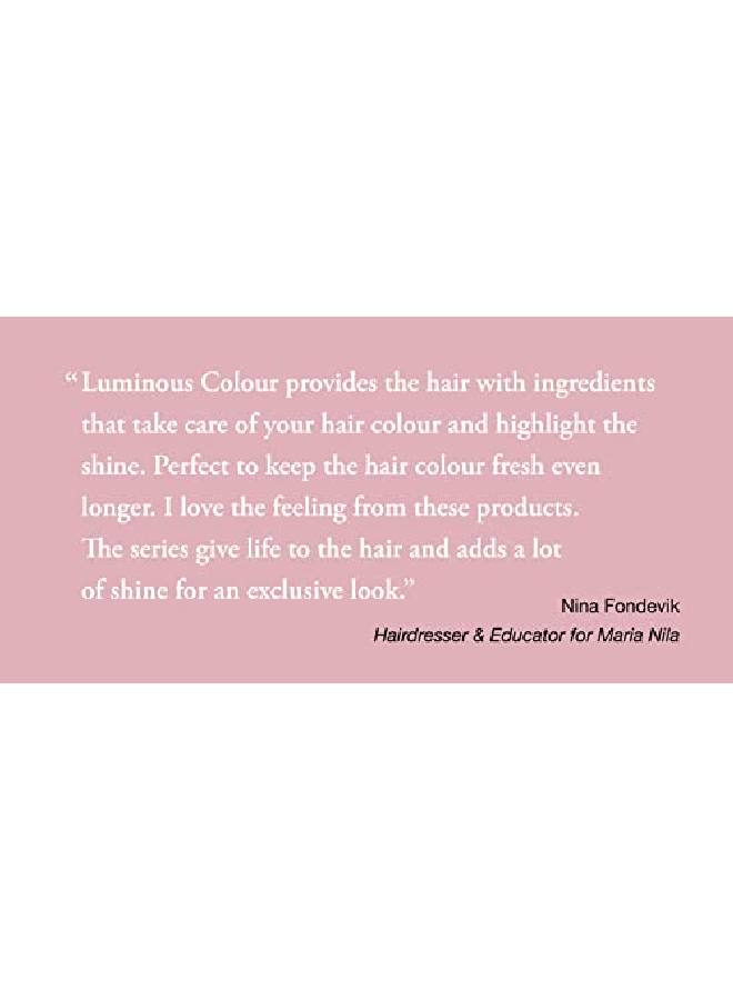 Luminous Color Conditioner 34 Fl Oz / 100 Ml Reduces Color Loss From Washing Pomegranate Counteracts Dehydration 100% Vegan & Sulfate/Paraben Free