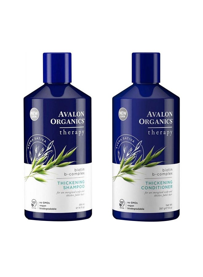 Hair Thickening Shampoo And Conditioner Clear