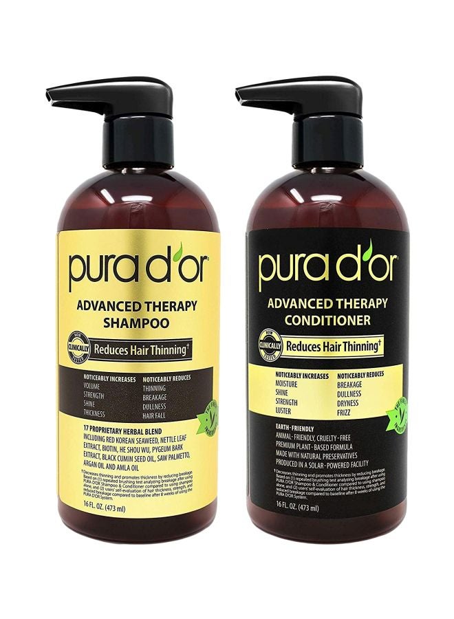 2-Piece Advanced Therapy Shampoo And Conditioner Set