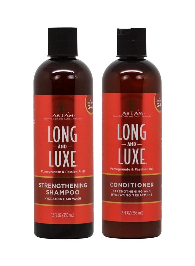 Long And Luxe Strengthening Shampoo And Conditioner Set