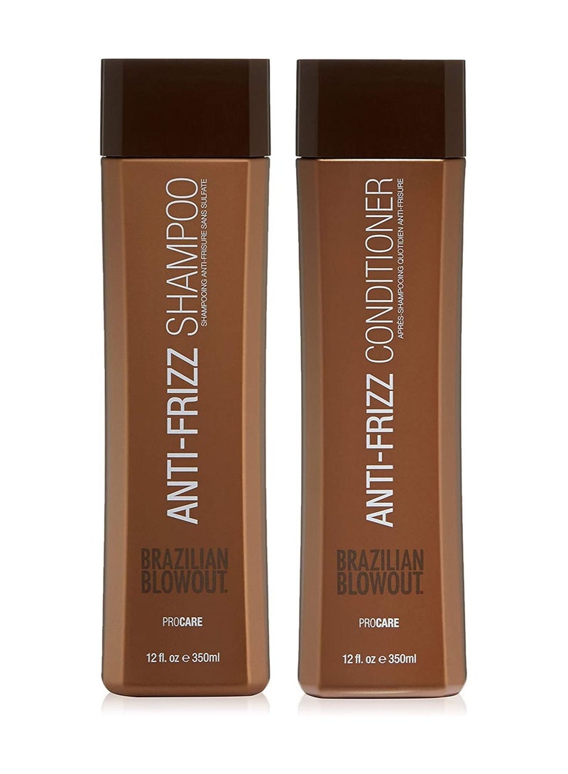 Brazilian Blowout Anti Frizz Shampoo and Conditioner Duo Pack
