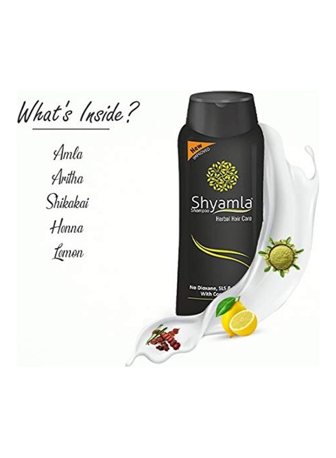 3-Piece Shyamla Shampoo Multicolour 1200ml
