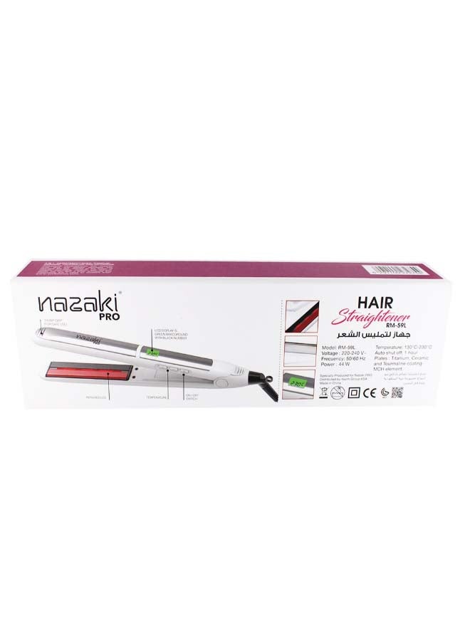 Hair Straightener Infrared Pro White/Black