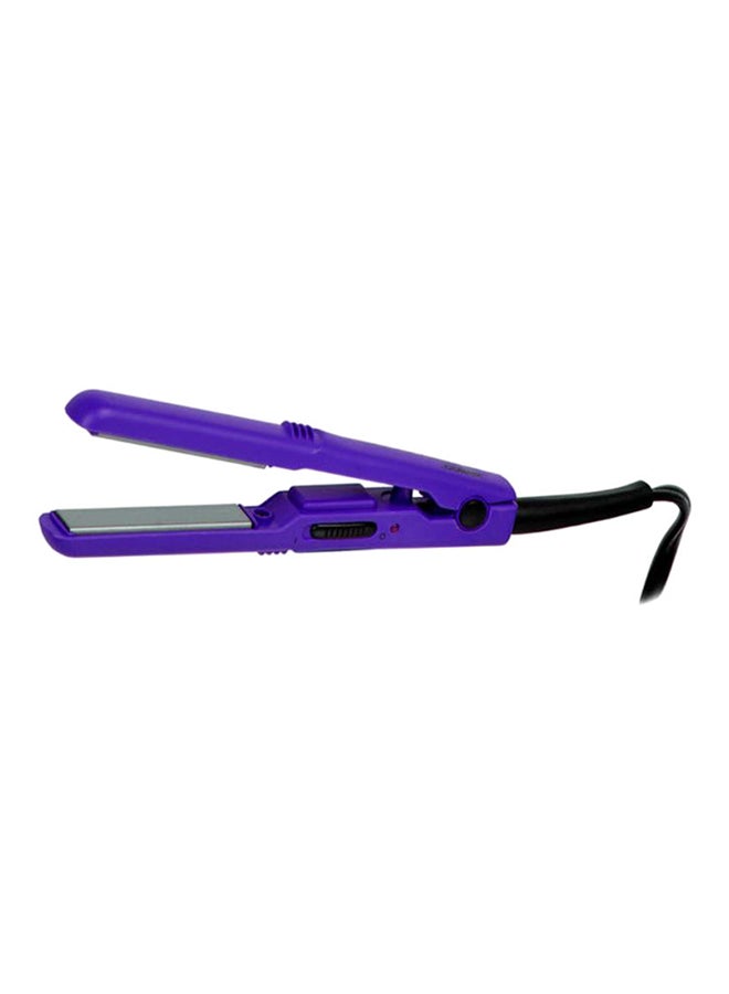 Infinity Premier Mini Ceramic Hair Straightener Purple/Black