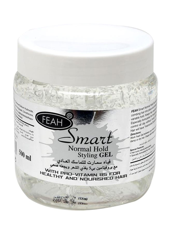 12-Piece Smart Normal Hold Hair Styling Gel 12x500ml