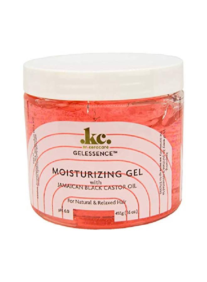 GelEssence Moisturizing Gel 16 ounce with Jamaican Black Castor Oil Adds Shine Flake Free Vegan