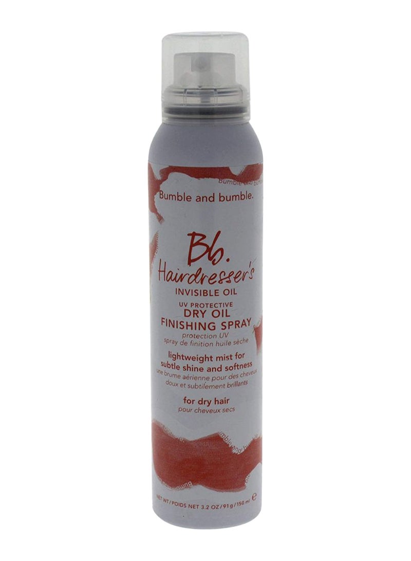 Hairdressers Invisible Dry Oil Finishing Hairspray 150ml