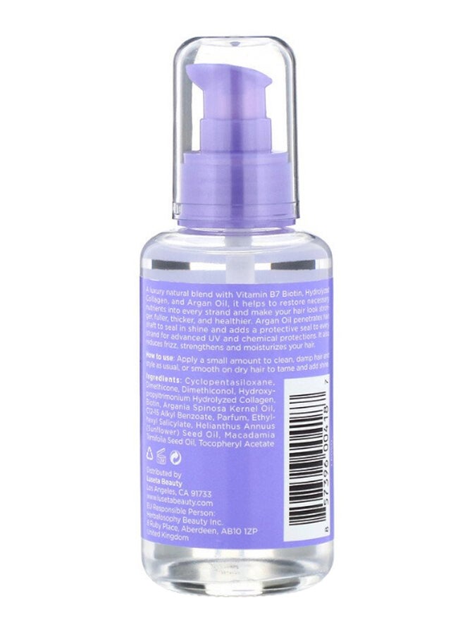 Nourish And Thickening Strengthening Oil Biotin Collagen Clear 100ml