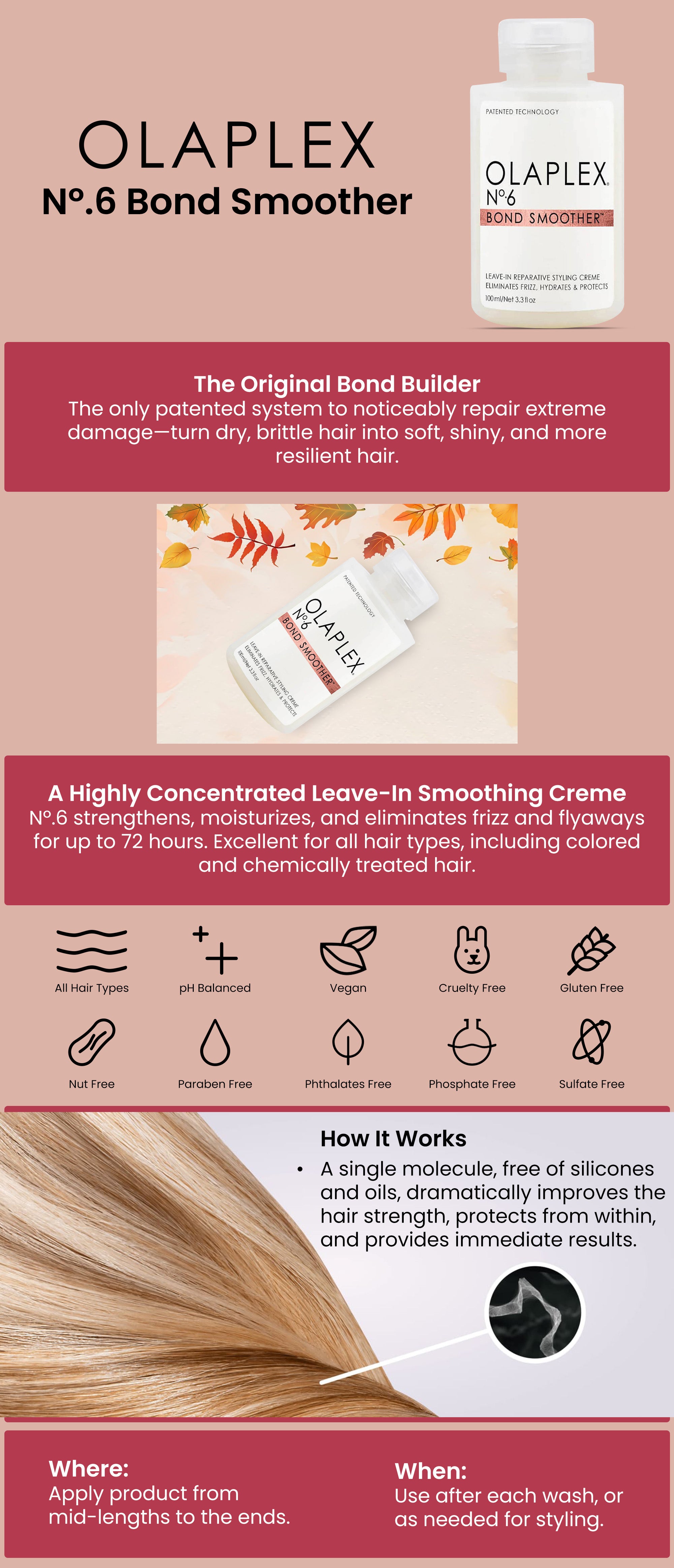 No. 6 Bond Smoother 100ml