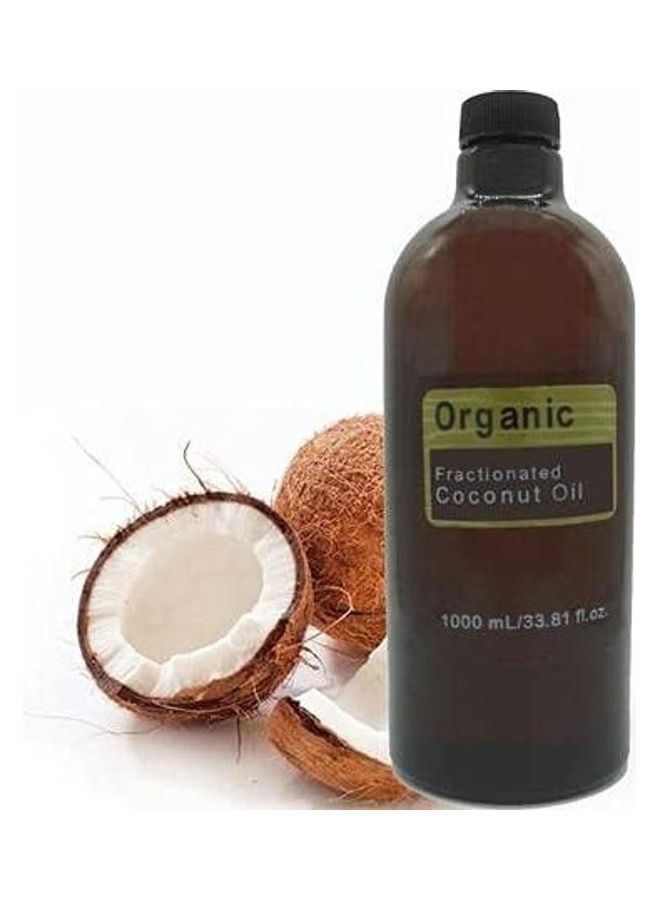 Organic Fractionated Coconut Oil Brown 1000ml
