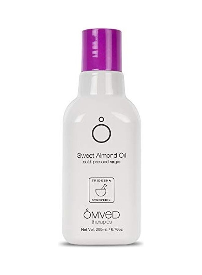 Organic Sweet Almond Virgin Oil Clear 200ml
