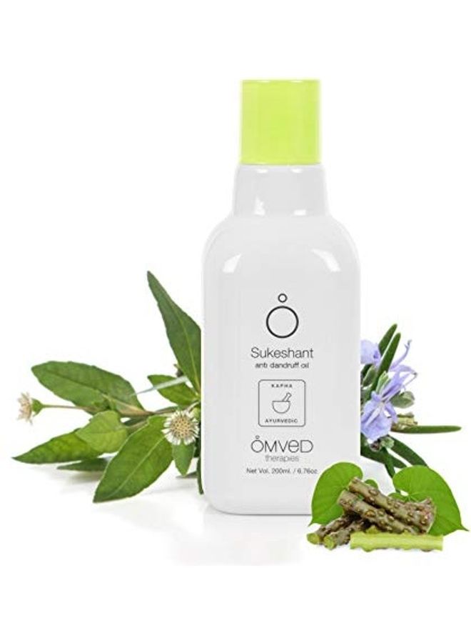 Anti-Dandruff Ayurvedic Hair Oil Clear 200ml