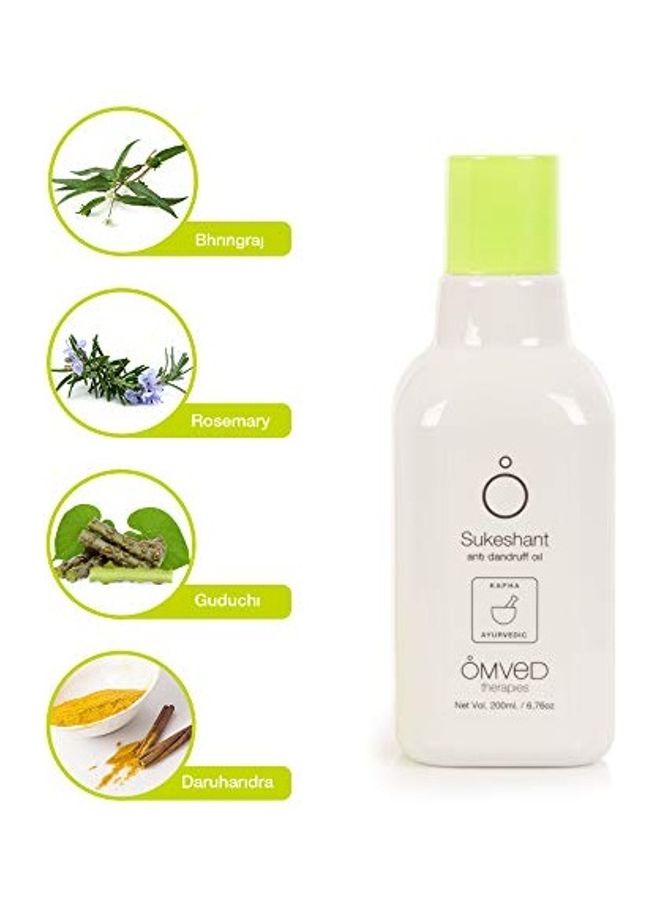 Anti-Dandruff Ayurvedic Hair Oil Clear 200ml