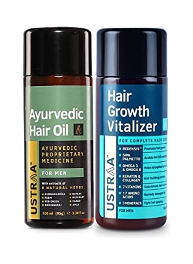 Hair Growth Vitalizer Ayurvedic Hair Oil Multicolour 100ml
