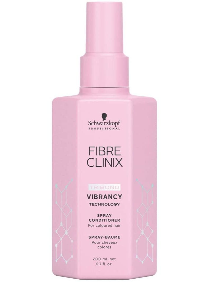 Schwarzkopf Fibre Clinix Vibrancy Tribond Technology Spray Conditioner for Colored Hair 200ml