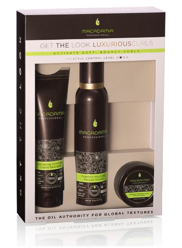 Macadamia 'Get the Look' Luxurious Curls Set