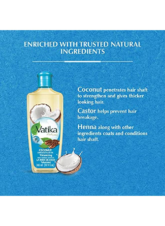 Vatika Naturals Enriched Hair Oil (Coconut)