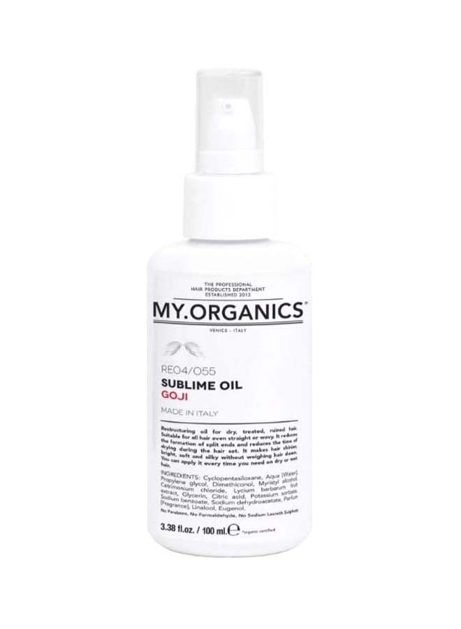 Organic Sublime Hair Oil 100ml