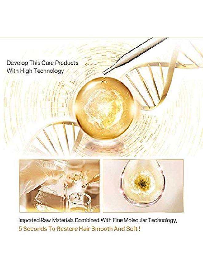 120ml Magical Hair Treatment Mask 5 Seconds Repairs Damage Hair Advanced Molecular Hair deep Conditioner Roots Treatment Return Bouncy Restore Elasticity Hair Care Essence