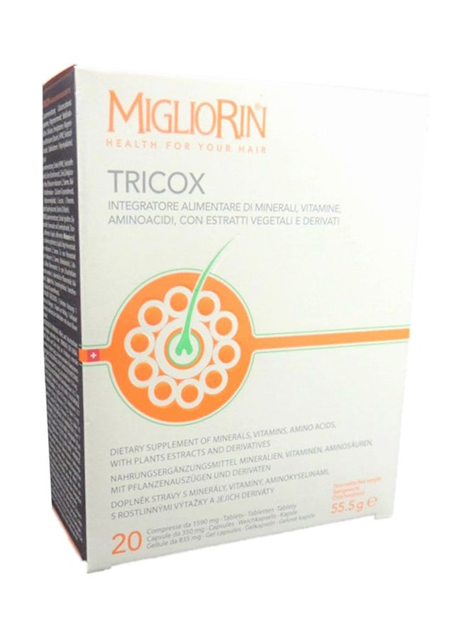 Tricox 20 Capsules 55.5grams