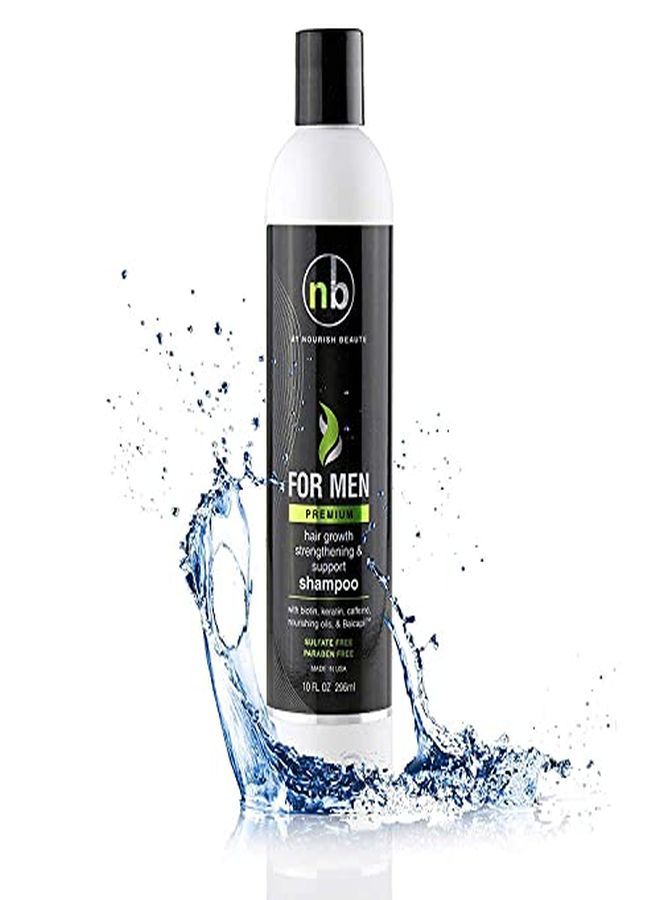 Hair Regrowth Shampoo For Men, SulfateFree Anti Hair Loss Shampoo, Vitamins Hair Growth Support Shampoo, Premium