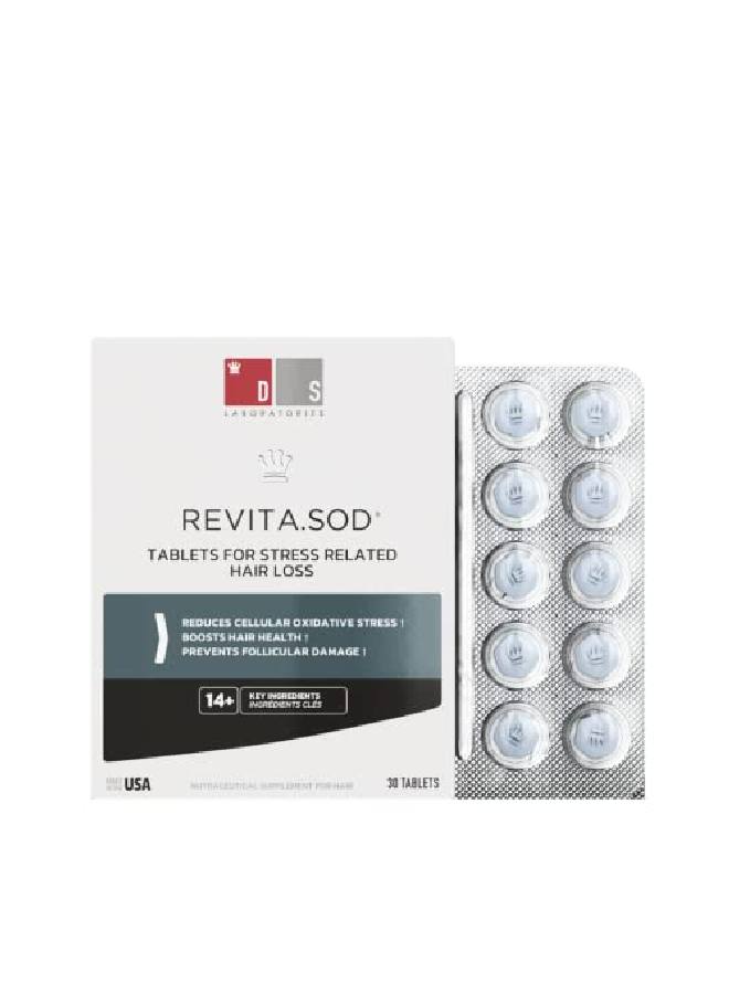 Revita.Sod Hair Growth Supplement By Experience Fuller Thicker Stronger Hair Combat Hair Loss And Hair Thinning Caused By Stress Reduce Hair Thinning Balding And Hair Shedding (30 Day Supply)