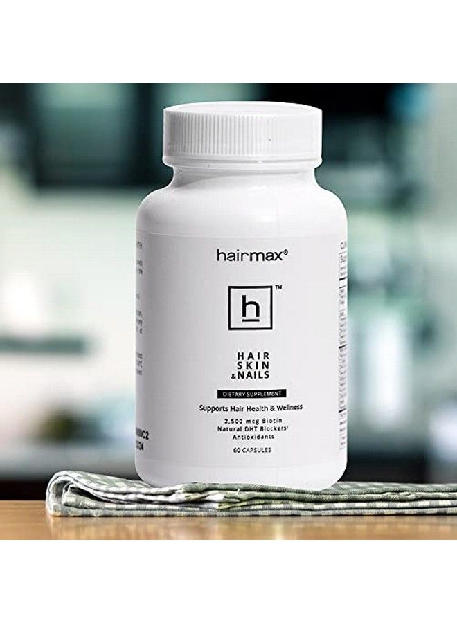 Hair Supplement Biotin Supplement That Promotes Hair Skin And Nail Health Contains 2500Mcg Biotin Niacin Folic Acid Hyaluronic Acid Dht Blockers Msm & Antioxidants.
