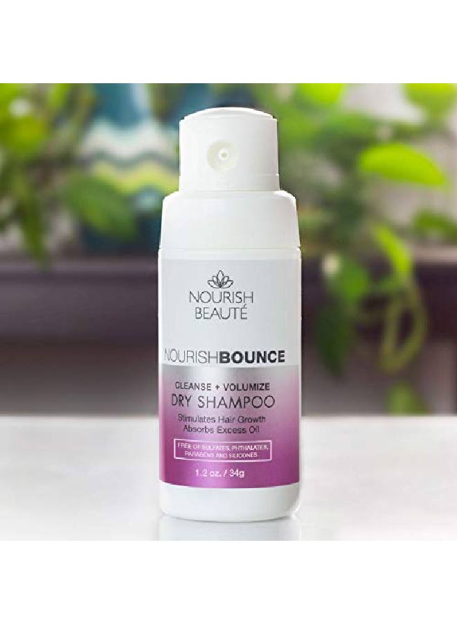 Dry Shampoo For Hair Loss That Promotes Hair Regrowth Volume And Thickening Clean Beauty With Rice Starch Antioxidants And Extracts For Men And Women 1 12Oz Bottle White