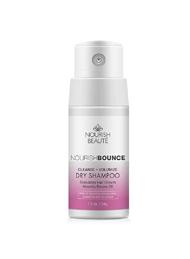 Dry Shampoo For Hair Loss That Promotes Hair Regrowth Volume And Thickening Clean Beauty With Rice Starch Antioxidants And Extracts For Men And Women 1 12Oz Bottle White