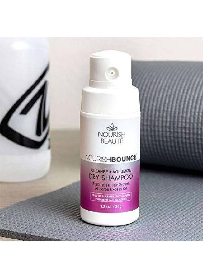 Dry Shampoo For Hair Loss That Promotes Hair Regrowth Volume And Thickening Clean Beauty With Rice Starch Antioxidants And Extracts For Men And Women 1 12Oz Bottle White