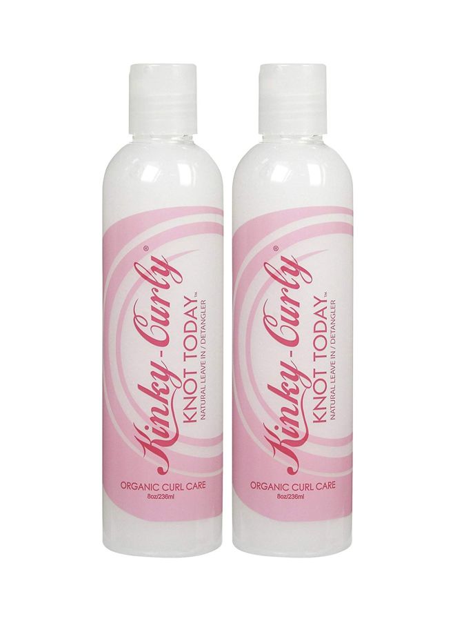 Pack Of 2 Knot Today Organic Curl Care