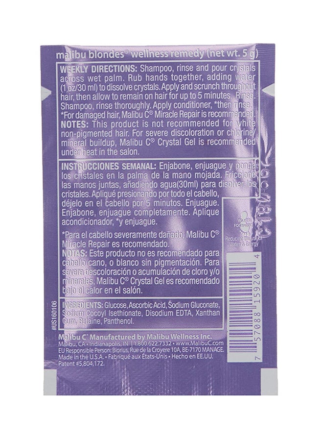 Pack of 12 - Blondes Wellness Hair Remedy Box 60grams
