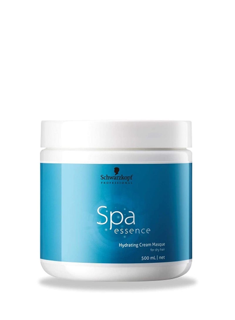 Schwarzkopf Professional Spa Essence Hydrating Masque | For Dry Or Dehydrated Hair | 500 Ml