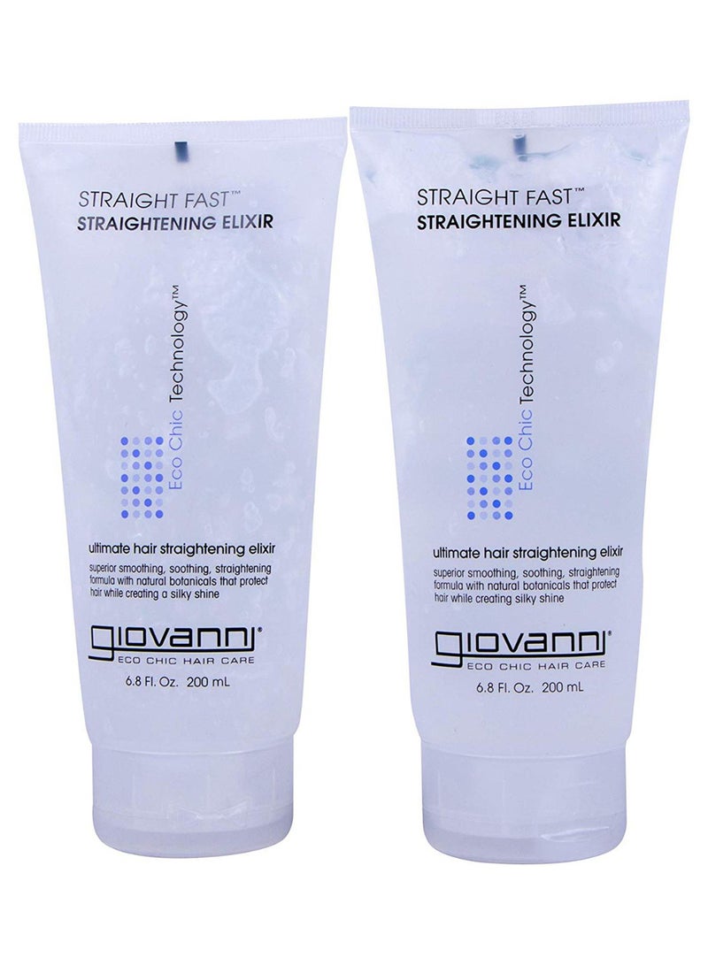 2-Piece Hair Straightening Elixir Gel Set