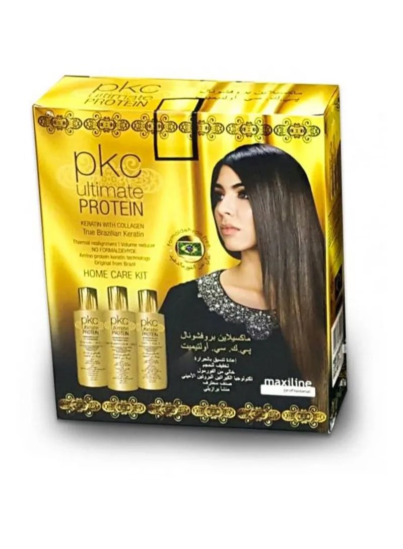 Ultimate Protein Keratin With Collagen straightening Professional Home care Kit