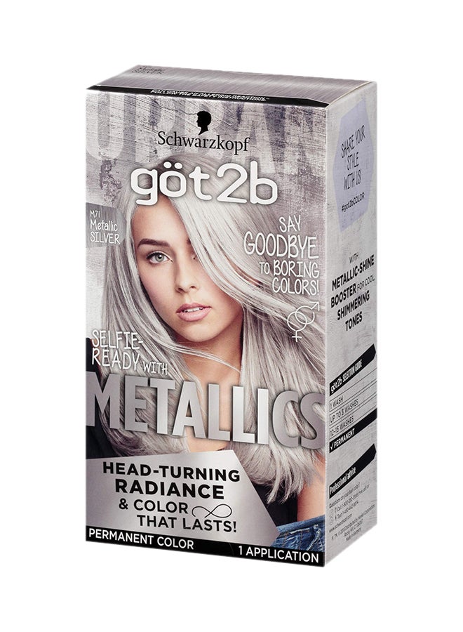 Metallic Permanent Hair Color