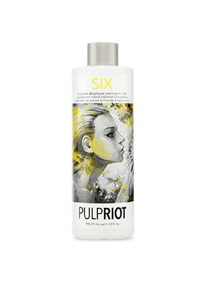 Pulp Riot Six 6 Volume Premium Developer 32 Oz