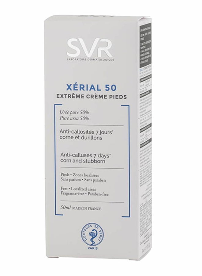 Xerial 50 Foot Cream Clear 50ml